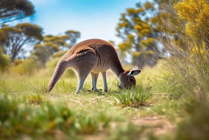 袋鼠的生活环境和吃食特点、袋鼠的生活环境和吃食特点作文