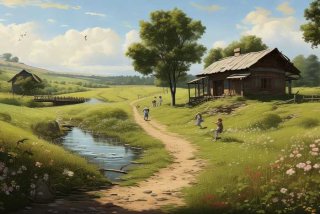 关于乡村生活的作文200字 关于乡村生活的作文200字怎么写