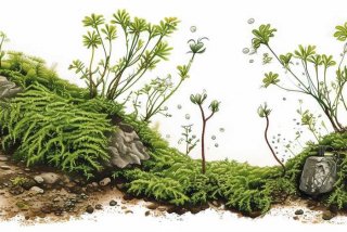 地钱生活史图解 地钱生活史图解手写