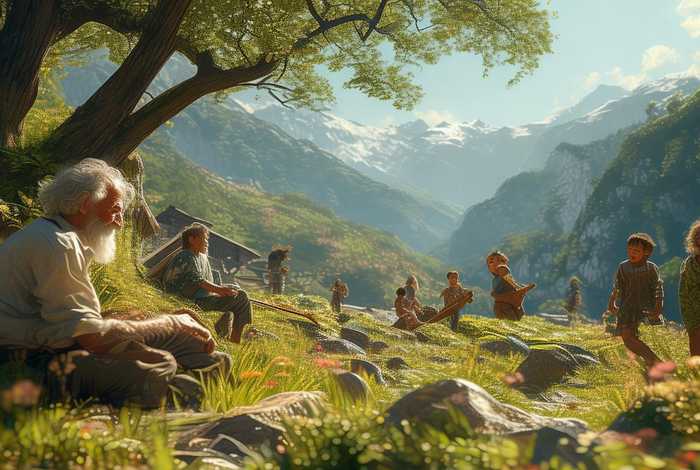 大山里悠闲快乐生活 - 大山里悠闲快乐生活图片