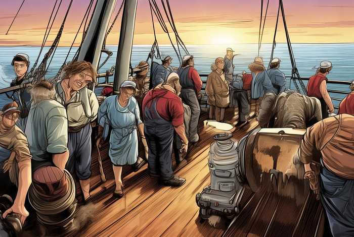 船员的生活日程 船员的生活日程怎么写