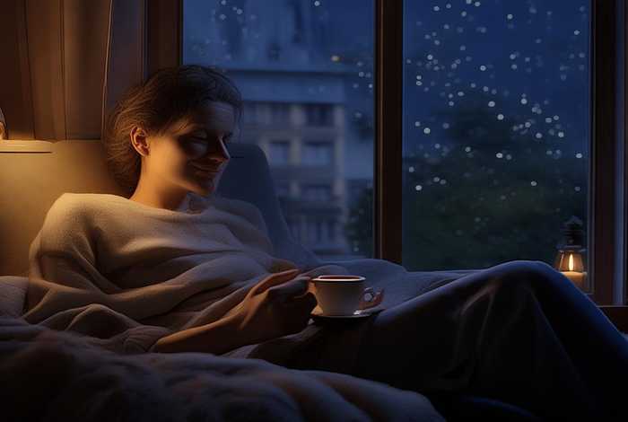 累了一天晚安心语说说（累了一天晚安心语说说图片）