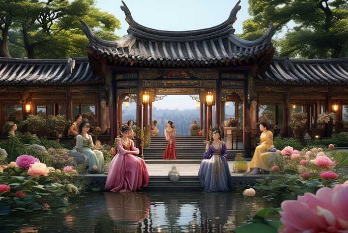 金陵女人奢靡生活 - 金陵女人的奢侈生活