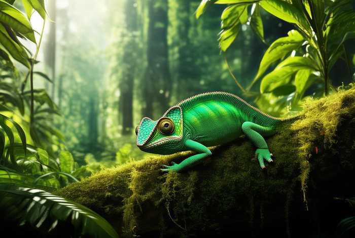 变色龙生活在什么环境中，变色龙生活在什么环境中最好