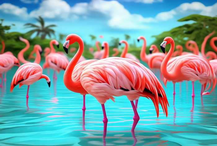 火烈鸟生活在哪里 - 火烈鸟生活在哪里?简笔画 火烈鸟生活在哪里 - 火烈鸟生活在哪里?简笔画