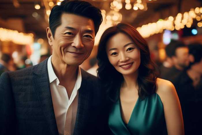 梁朝伟夫妇参加活动照片、梁朝伟夫妇参加活动照片图片