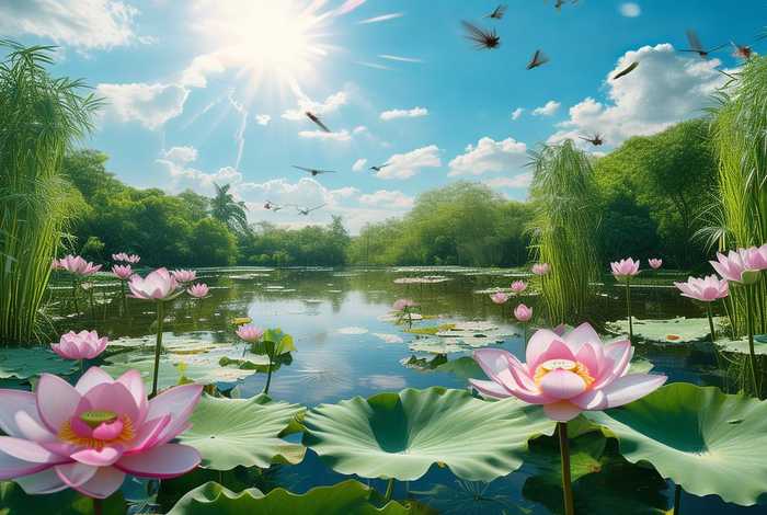 莲花生活环境；莲花生活环境怎么样