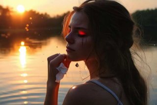 哭过之后擦干眼泪继续生活 - 哭过之后擦干眼泪继续生活好吗