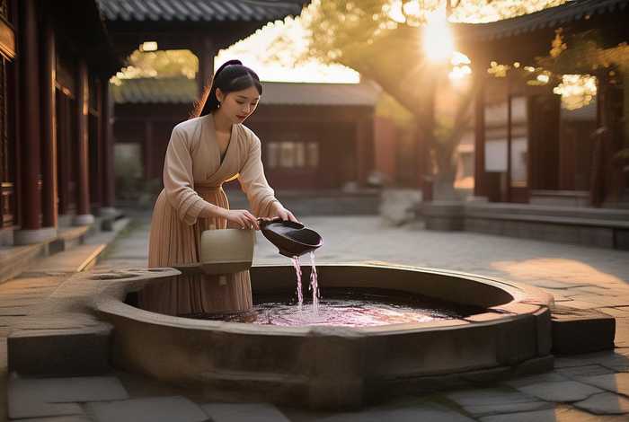 古代女人生活用水不能流入天井；古代女人生活用水不能流入天井的原因