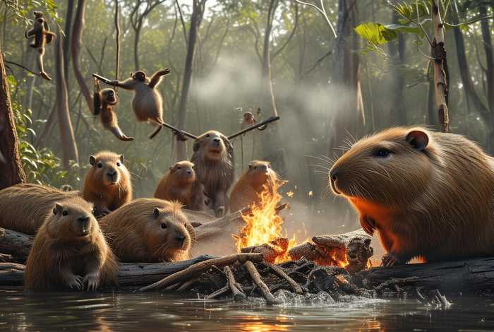 卡皮巴拉的生活方式怎么样、卡皮巴拉的生活方式怎么样啊