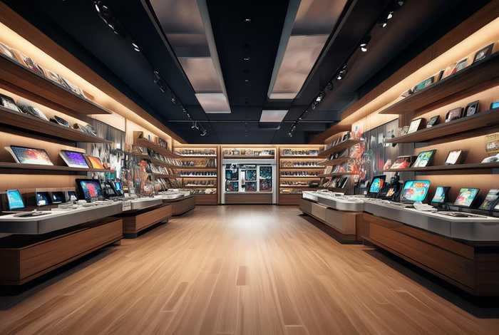 潮品数码生活馆装修图片 wk潮品数码生活馆装修