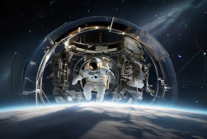 航天员在太空中的生活场景；航天员在太空中的生活是怎样的