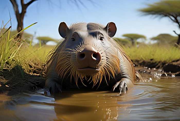 河马的生活习性动画(河马的生活环境和特点) 河马的生活习性动画(河马的生活环境和特点)