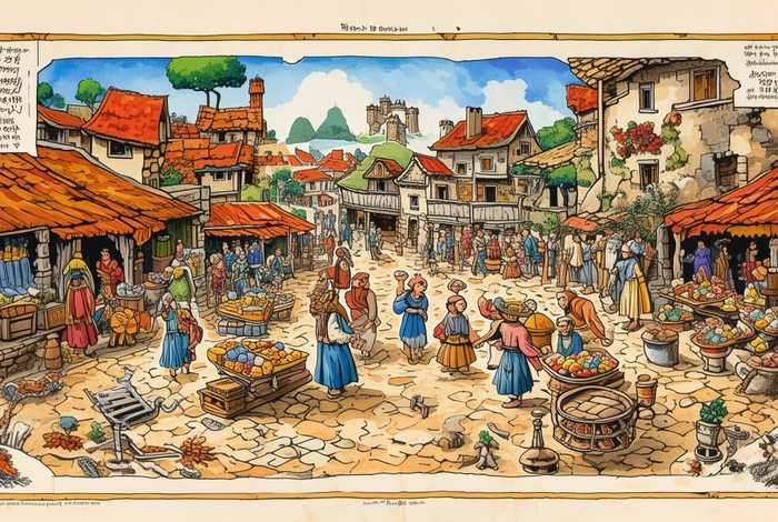 古代人的生活 - 古代人的生活日常手抄报