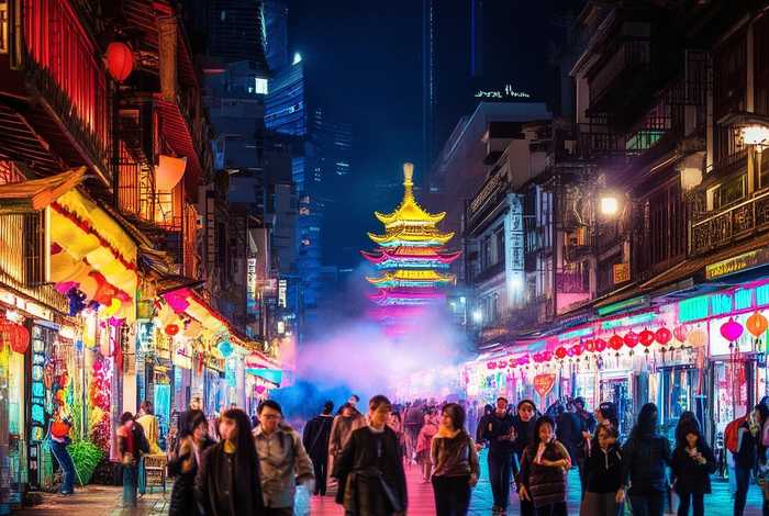 安徽夜生活的视频、安徽夜景视频拍摄