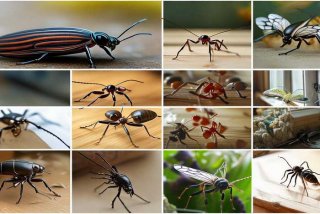 家里经常出现的虫子有哪些图片 家里经常出现的虫子有哪些图片大全