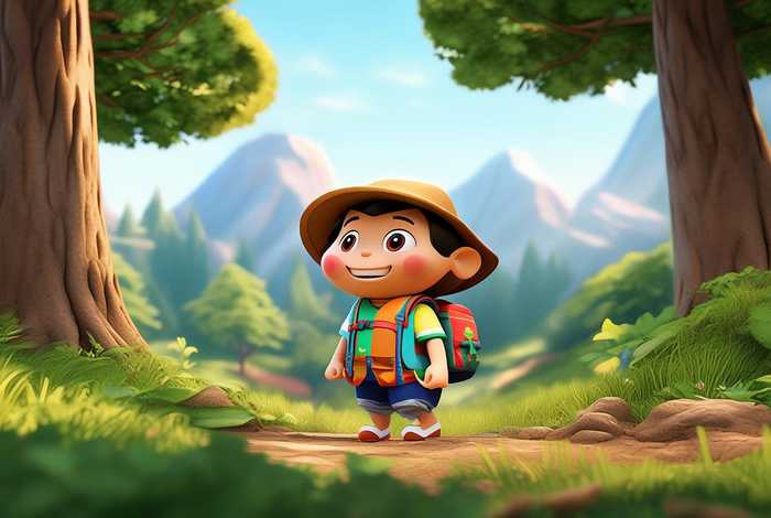 贝贝生活日记中文版贝贝去远足 - 贝贝生活日记动画片中文版