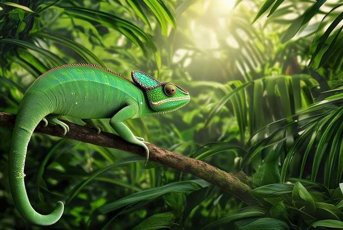 变色龙生活在哪里地方、变色龙生活在哪里地方啊