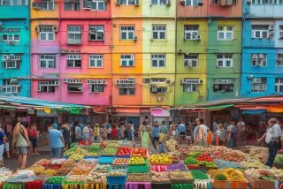 彩色生活图 彩色生活照是什么样的图片