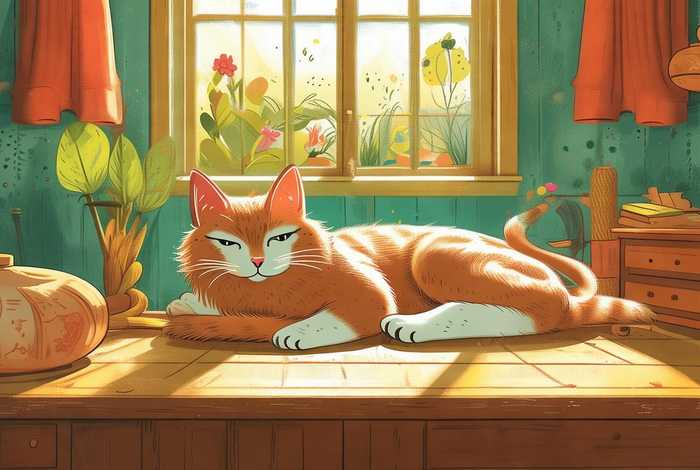 猫的生活习性英语绘本、猫生活英文