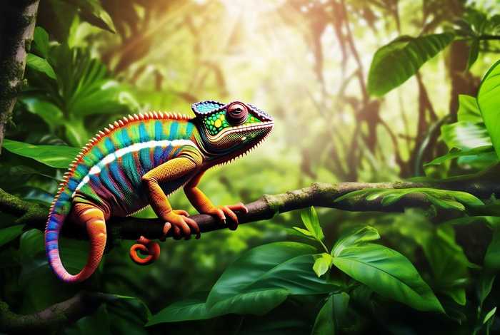 变色龙生活在什么地方？，变色龙生活在什么地方用英语怎么说