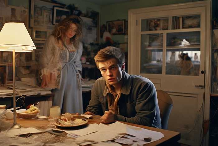 跟母亲住一起生活习惯不同；跟母亲一起住很烦