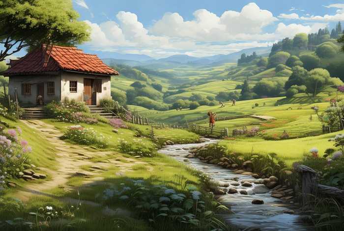 家乡的美好生活作文400字；家乡的美好生活作文400字四年级