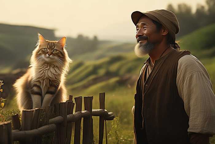 古代农家的上进生活我有猫了；古代农家的上进生活我有猫了你有么