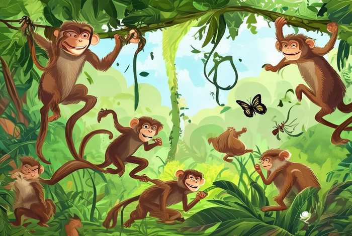 猴子生活特征 - 猴子特点和生活特征