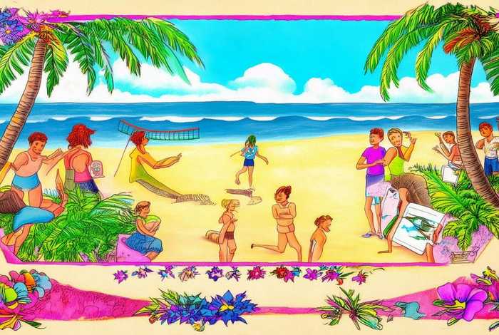 初三暑假手抄报，初三暑假生活手抄报