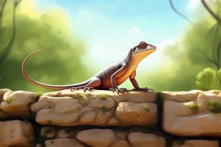 壁虎生活在哪里怎么画 壁虎生活在哪里简笔画