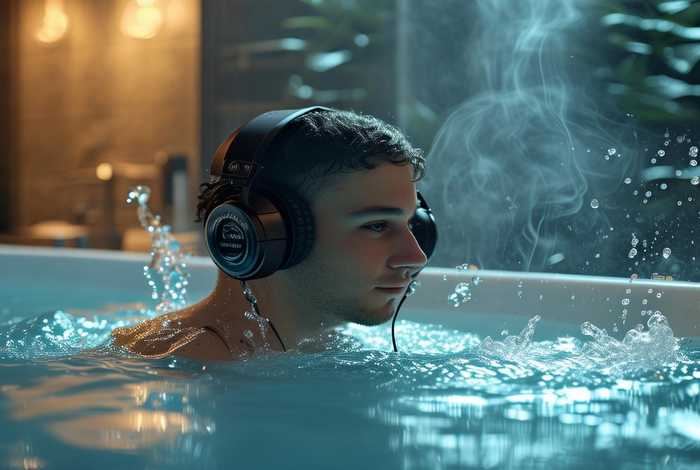 耳机生活防水可以带着洗澡吗，防水耳机能带着洗澡吗