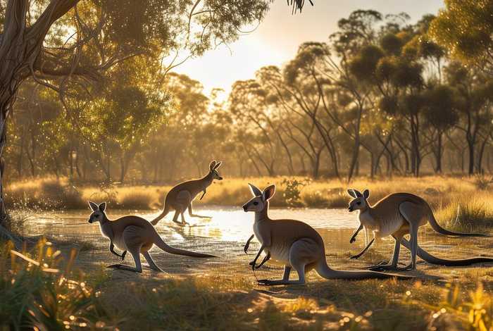 袋鼠生活在什么地方最好、袋鼠生活在什么地方最好看