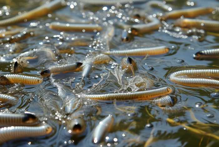 刚放塘2天泥鳅水花生活习性（泥鳅水花苗下塘后几天能看见）