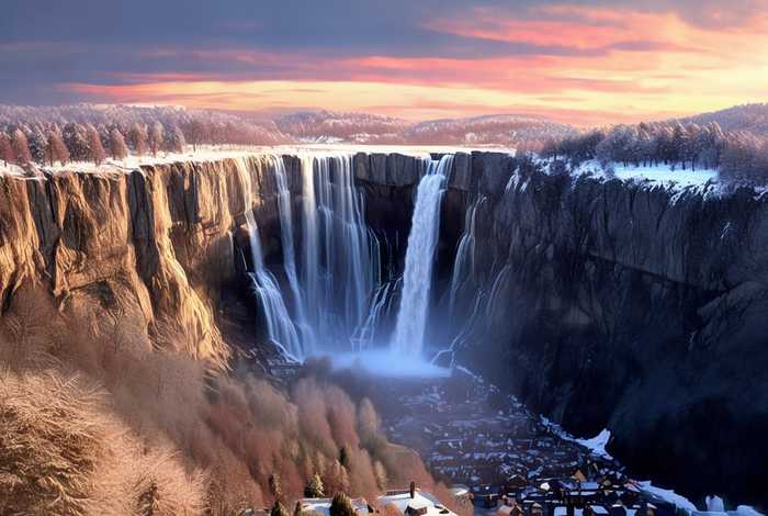 电影《生活多美好》（电影《生活多美好》中的贝德福德瀑布）