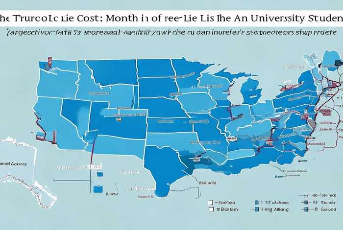 大学生的一个月生活费地图表，大学生的一个月生活费究竟要多少？