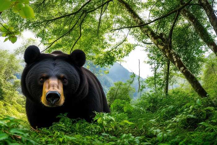 黑熊生活在云南哪里、黑熊生活在云南哪里呢