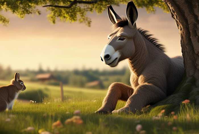 老驴头的幸福退休生活(思考兔) 老驴头的幸福退休生活思考兔