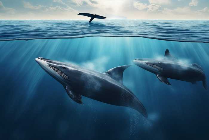 鲸鱼的日常生活；鲸鱼的日常生活图片