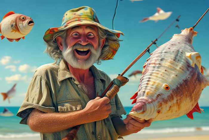 打鱼的生活的幽默句子 - 打鱼的生活的幽默句子搞笑