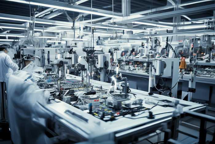 电子厂生产工艺（电子厂生产工艺流程图）