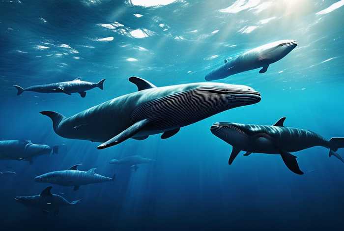 鲸鱼的生活在水下多少米（鲸鱼的生活在水下多少米之间）