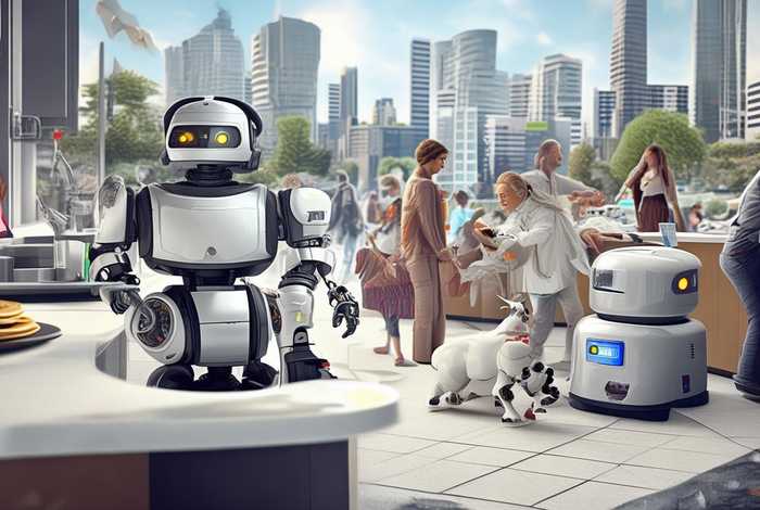 机器人在生活中的应用英语作文 机器人在生活中的应用英语作文带翻译