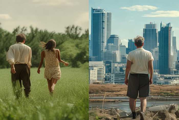 爸爸妈妈小时候的生活和现在的对比，爸爸妈妈小时候的生活和现在的对比作文