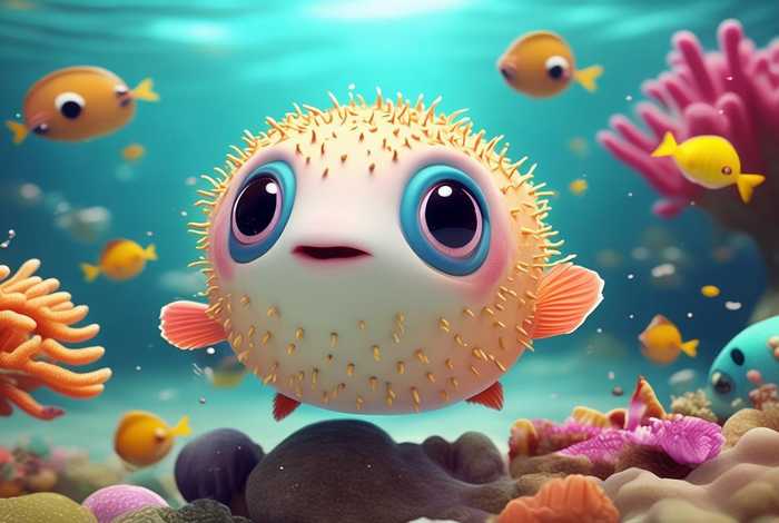 河豚最奇葩的生活（河豚好可爱）