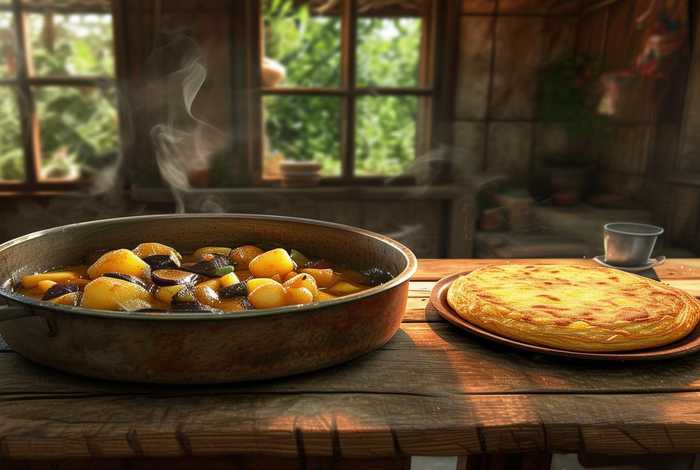 黄磊向往的生活菜谱土豆炖茄子（向往的生活第四季黄磊做土豆饼）