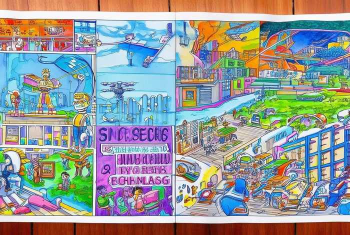 科技改变生活的手抄报模板（科技改变生活的手抄报模板内容）