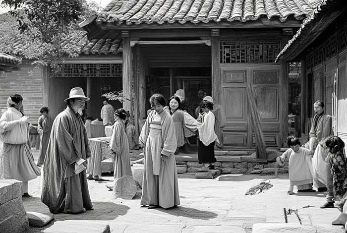 古代生活照片、古代生活的照片