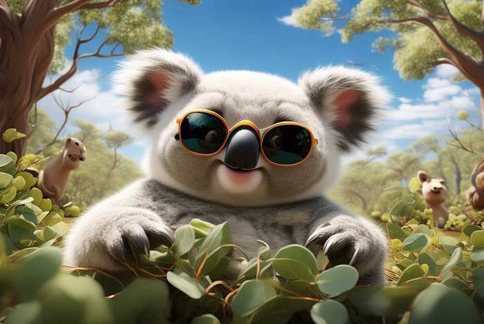 考拉生活习性搞笑的 - 考拉的生活环境