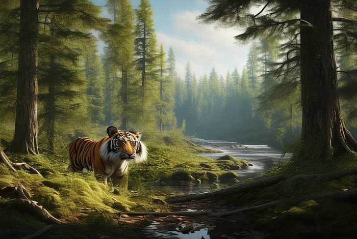 东北虎的生活习性用说明方法来写（东北虎的生活环境描述出来）